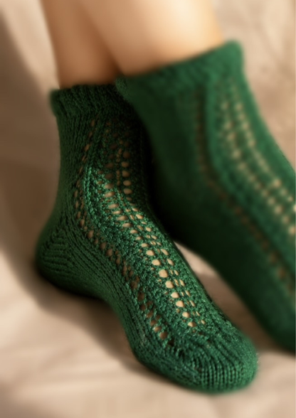 Crocodile Socks Pattern