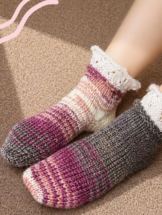 Dusty Faded Socks